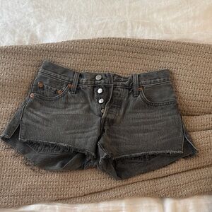 Levi’s Gray Women's Denim Shorts